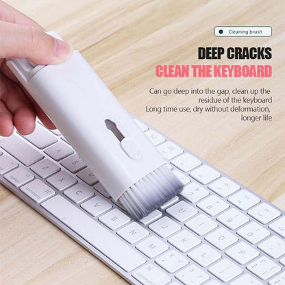 Multifunctional Bluetooth Headset Cleaning Pen Set Keyboard Cleaner Cleaning Tools Cleaner Keycap Puller Kit