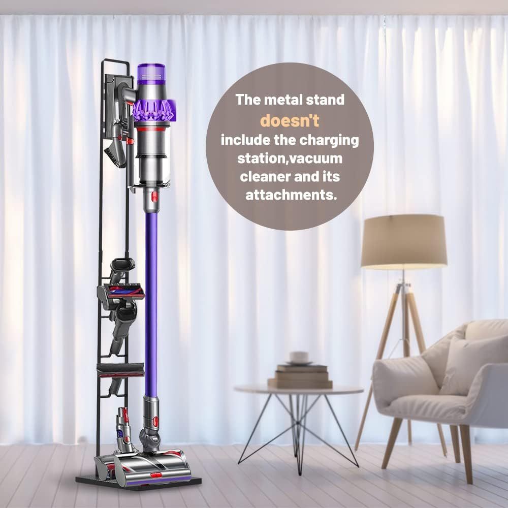 Foho Vacuum Stand, Storage Bracket Stand Holder, Stable Vacuum Stand Compatible with Dyson