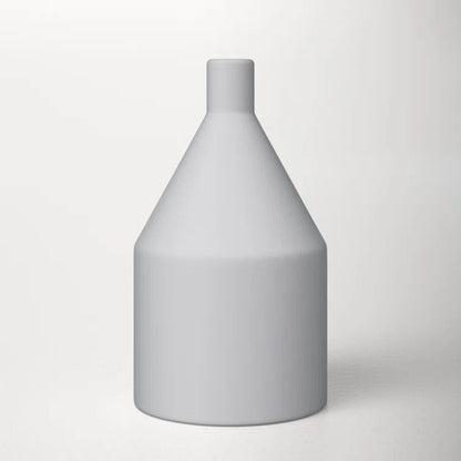 Morandi-Inspired Geometric Bud Vase