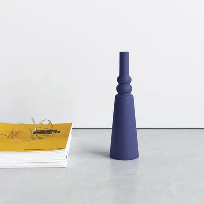 Morandi-Inspired Geometric Bud Vase