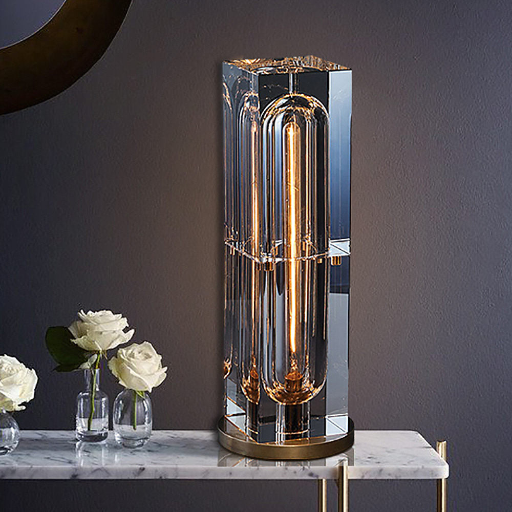 EP LIGHT Modern Luxury Crystal Table Lamp Glass lamp Bedside Lamp