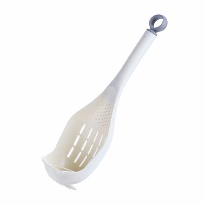 1pc Colander Spoon - Scoop Colander, Plastic Large Soup Strainer Spoon,