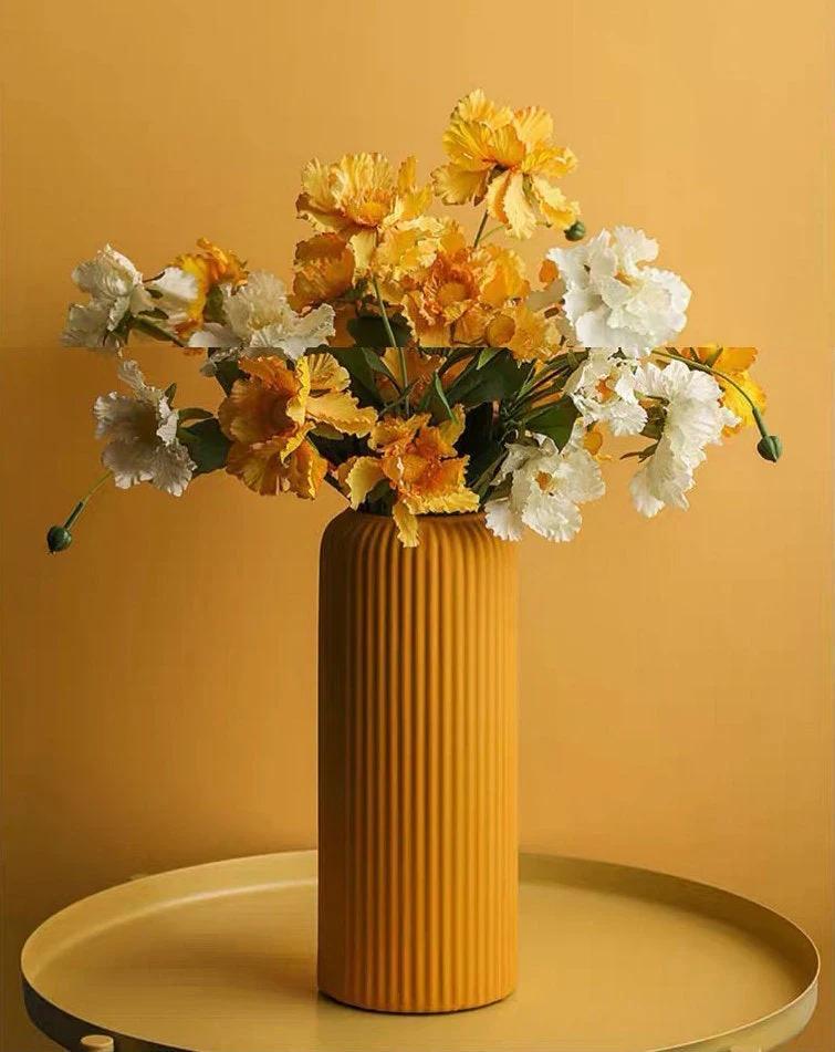 Minimalist Scandinavian-Style Cylinder Vase