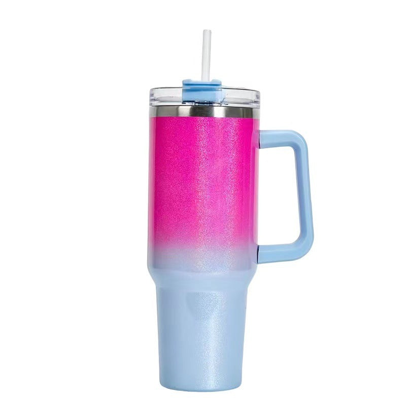 40oz Straw Coffee Insulation Cup