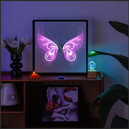 Naked Eye 3D Hologram Lights Creative accent Lights table lamp wall lamp holiday lighting