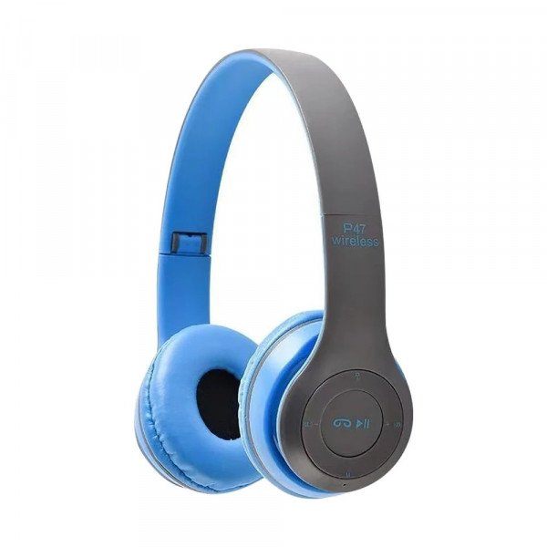 Wireless Bluetooth Over-Ear Headphones - Lightweight, Compact &amp; Stylish Design, High-Fidelity Sound P47 for Universal Cell Phone And Bluetooth Device