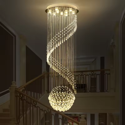 Round Balls  Big Hanging Chandeliers