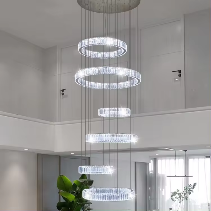 Circle Hanging Chandeliers